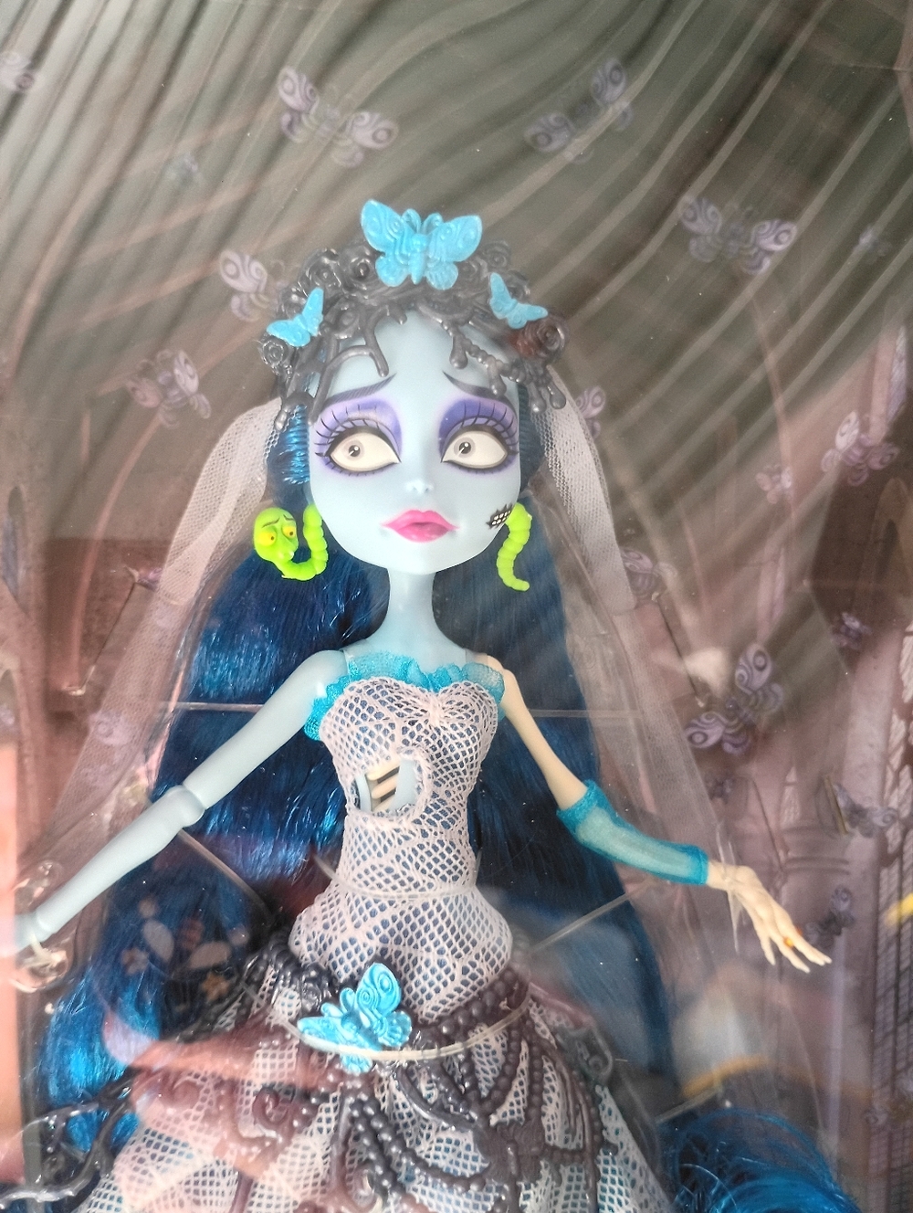 NIB Mattel Monster High Skullector Corpse Bride Emily Tim Burton - Picture 5 of 9